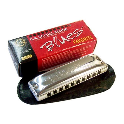 Kèn harmonica Seydel Diatonic Blues Favorite 15201 (Key A)